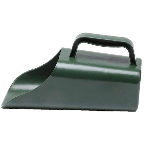 Grønn Spade Scoop med bøtte Multifunksjonell sukkulentplante Plast Multifunksjonell jord Hagespade Plast Jord Håndspade Spade Verktøy