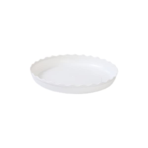 Plast Blomsterpotte Vannbrett - 13.9x12x2.2cm (1 Stk)while