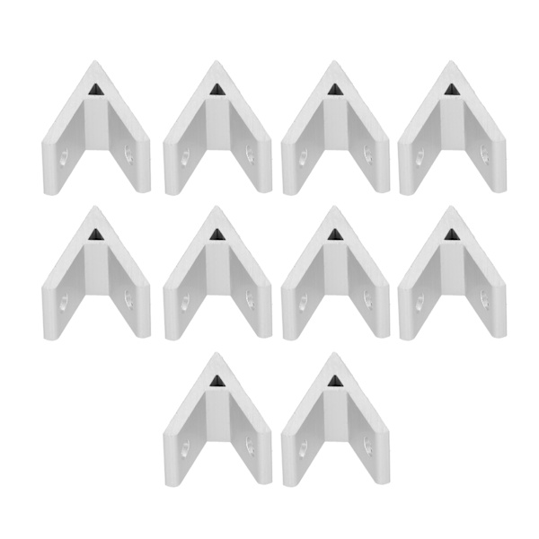 10 kpl alumiinikulmakulman teollisuusprofiililiitintarvikkeet 2030404550603030-45°