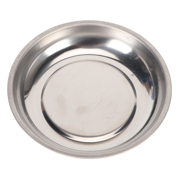 Magnetisk stiftskål rustfrit stål stærk magnet Bærbar stabil magnetisk nåleholder til syning af rund håndarbejde (4,3x1,2in)
