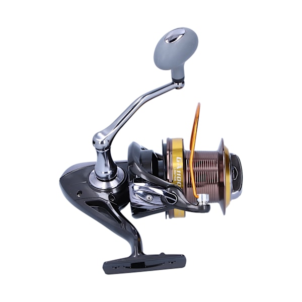 Bærbar Spinnestang 12+1 Lejer 4.6:1 Gear Ratio Fiskehjul Fiskeri TilbehørGA8000