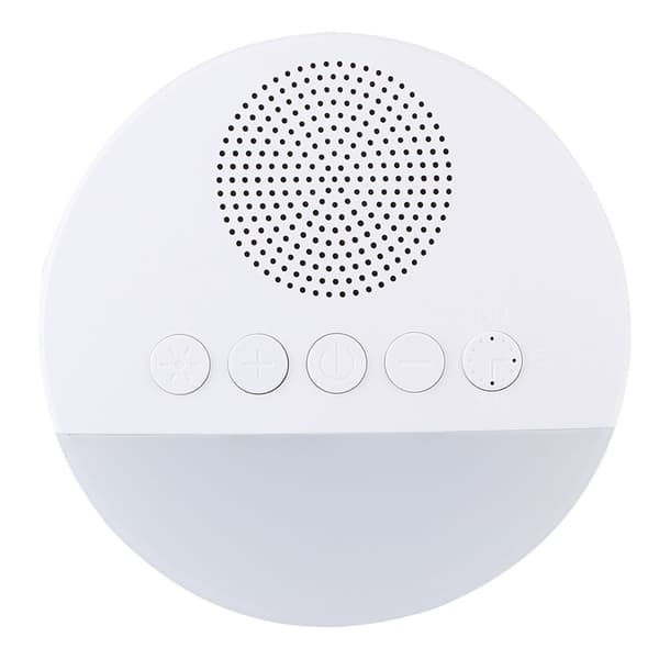Hvit støy søvninstrument bærbar hjelp pust nattlys for barn baby USB-lading