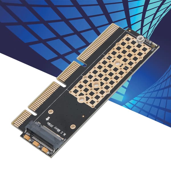 PCIE 3.0×4×8×16 NVMe-laajennussovitinkortti IOS:lle / Windows 8:lle / 10:lle / Linuxille