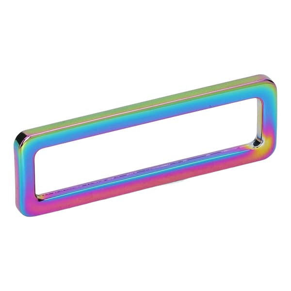10 st ring spänne robust hållbart justerbart hårdvara metallspänne för att göra bälten kläder ryggsäckar 50 mm