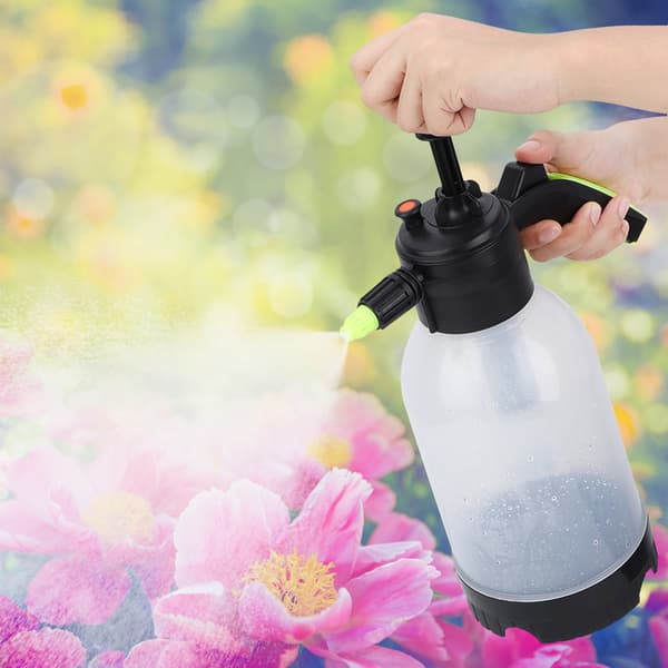 2L Lufttryck Bärbar Blomma Växt Vatten Spray Flaska Munstycke Vattenkanna