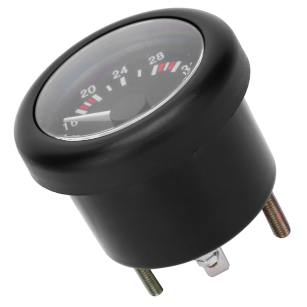 Batteri Voltmeter Digital Pointer Enhet Spenningsmåler Mekanisk Manometer DC 24V VDG117