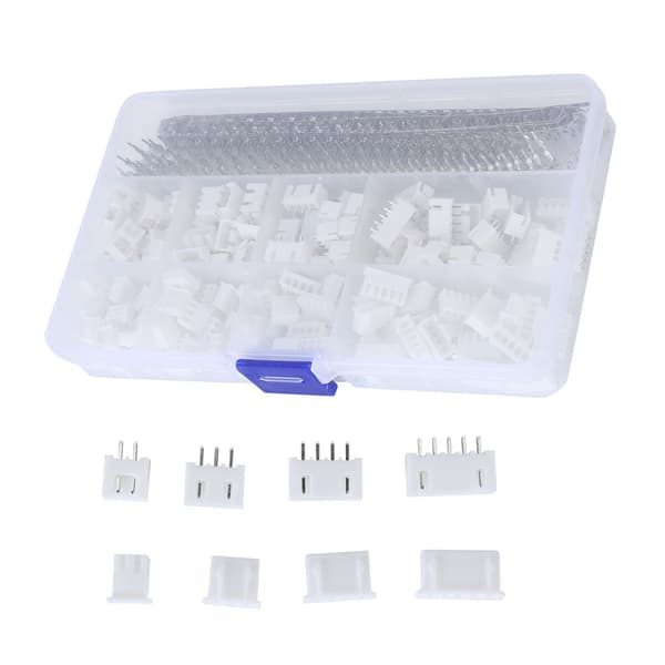 560 stk. Pin Header Terminaler Elektrisk Ledning Krympekontakt Hus Sortimentsett 2,54 mm