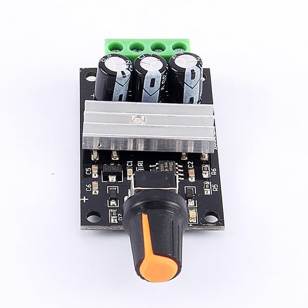DC6-28V 3A Variabel Motorhastighet PWM Justerbar Regulator Kontroller Bryter+Knott