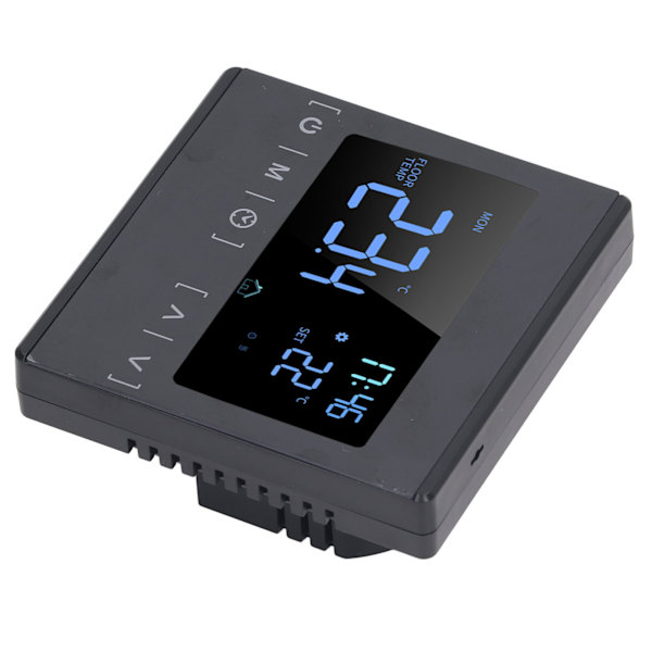 Programmerbar digital termostat Smart touchskærm hjemmetermostat til sveddampende rum AC85V til 250V