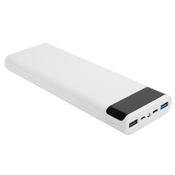 10x18650 Batterikasse Bærbar Strømkilde Ingen Svejsning Jacking DIY Power Bank Shell Kit Tilbehør hvid