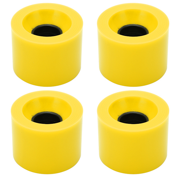 PUENTE 4 kpl 60x45mm rullalaudan pyörät 78A Longboard Cruiser -pyörät Varaosat Keltainen
