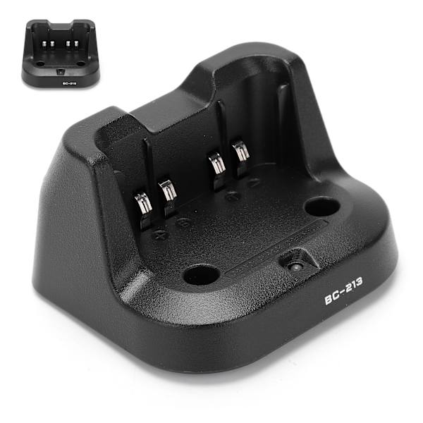 Walkie Talkie Bordsladdare för ICV88 ICU88 ICF1000 ICF2000 ICF1000D 110240V(EU-kontakt)