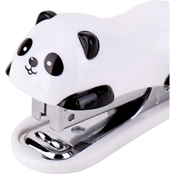 Söpö Panda Mini Nitoja Söpö Sarjakuva Toimistonitoja Kannettava Nitoja Opiskelijan Kirjoitusväline Nitojakone 1 kpl