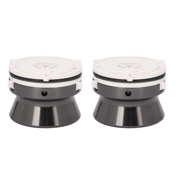 1 par 10 tommer NAB-navadaptere Professionel aluminiumslegering poleret spole til spolebånd NAB-adapter til Studer ReVox