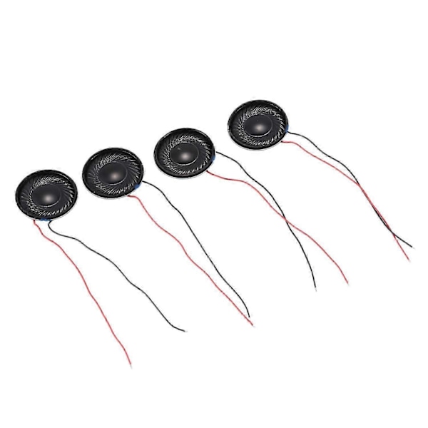 4 st Interna Högtalare Magnet 30mm 2800Hz 8Ohm 1W kompatibla med PC Laptop