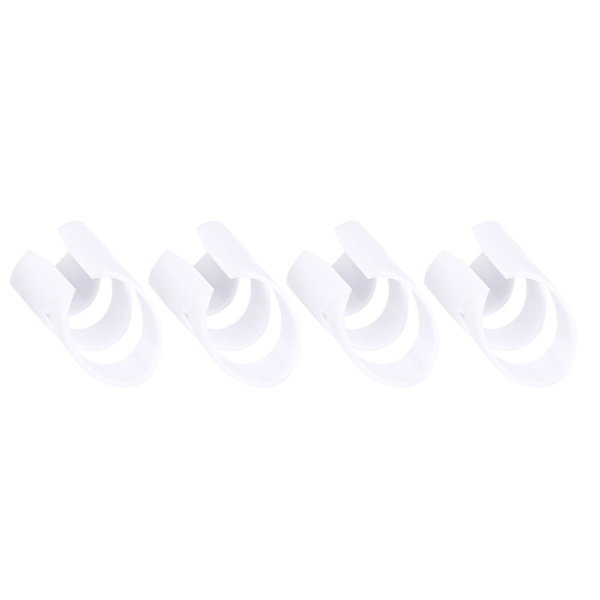 4 st Plast DIY Fingerskydd Tillbehör för Gitarr Bas Ukulele Mandolin