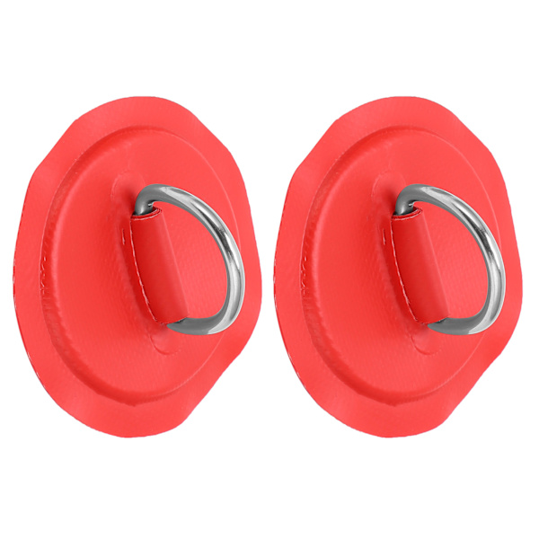 D-ring putelapplikasjon PVC oppblåsbar båt flåte jolle kano surfebrett kajakk surring montering rød