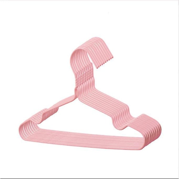 Barnens halkfria plastklädhängare Set för garderob 30cm