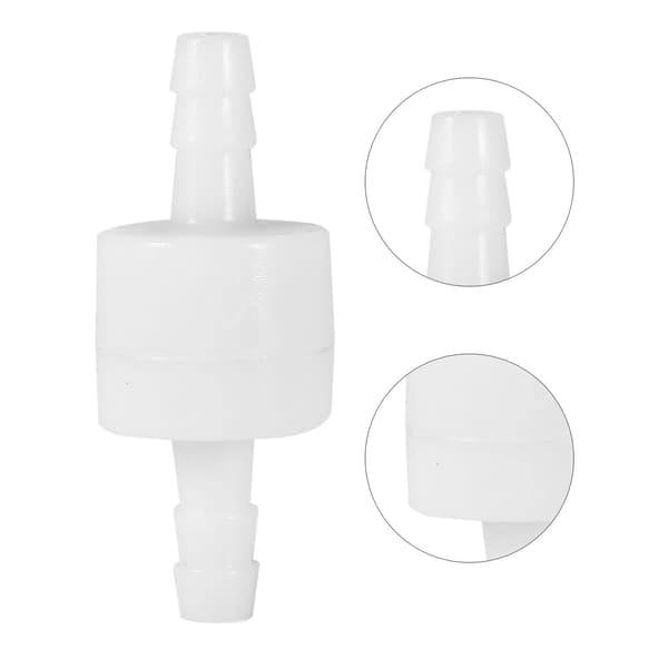 6 mm Inline Backventil Bränsle Olja Vatten Gas Luft Envägs Hållbar