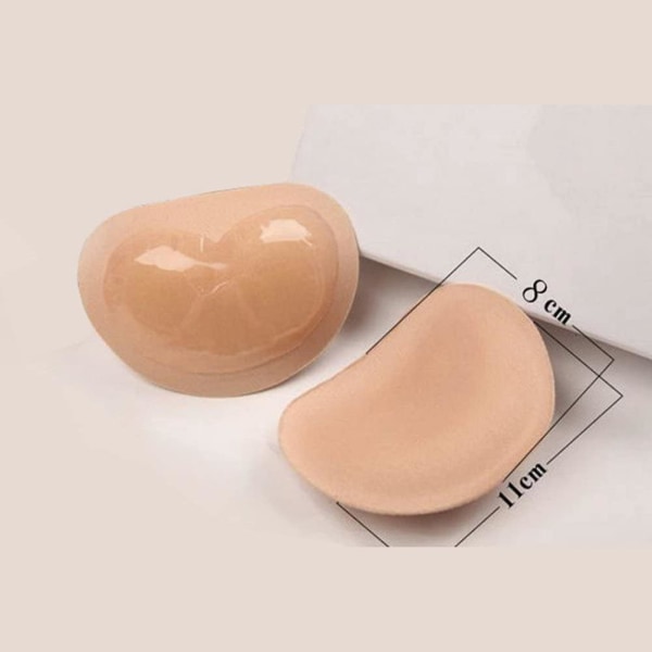 1 par Kvinner Bryst Push Up Pads Silikon BH Setter Bryst Cover Klistremerke Pads