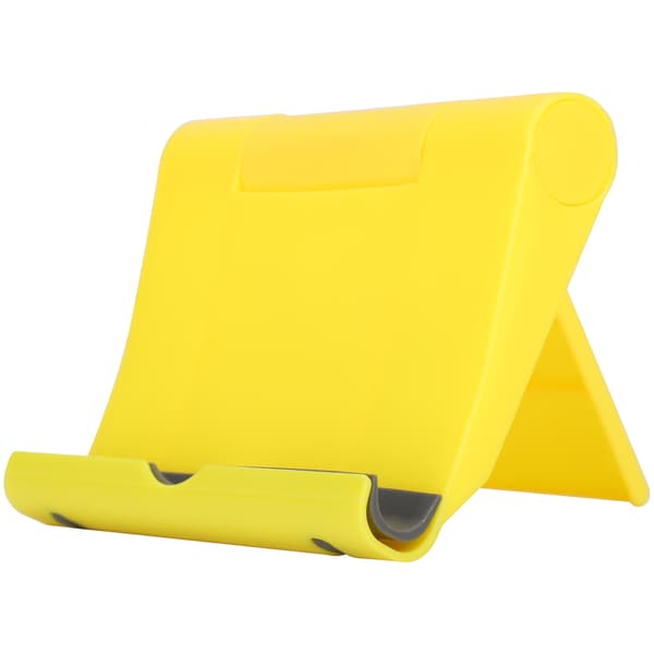 Mobiltelefonholder Gul Universal Tablet Multifunktionel Roterende Sammenklappelig Holder