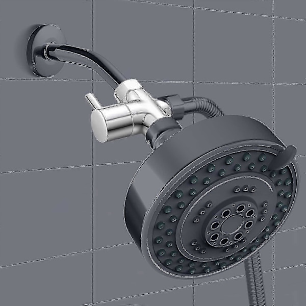 G1/2\" Duschmunstycksomkopplare, Duscharmsomkopplare i massiv mässing för handhållet duschhuvud och fast sprayhuvud, G1/2 20 mm diameter 3-vägs badrum