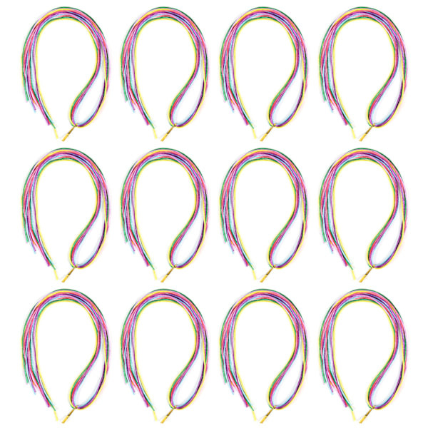Gör-det-själv fläta hårsnören Dreadlocks Garnsträngar Hårstyling Dekoration Tillbehör2mm / 0.08in 1#