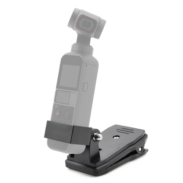 Roterende Rygsæk Clip Kompatibel med DJI OSMO Pocket 2 Bærbar Action Kamera Stabilisator