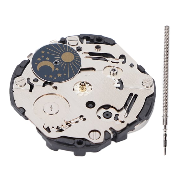 Professionell VX3H Alloy Watch Movement Precise Watch Quartz Movement Ersättningstillbehör