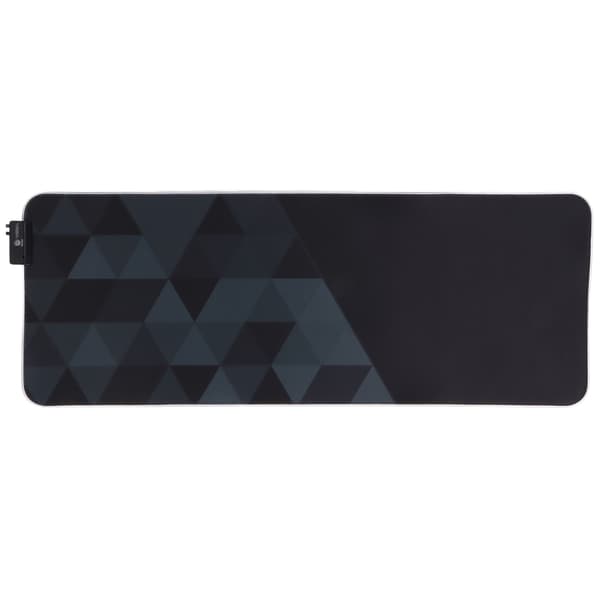 RGB musematte sklisikker bunn fargerik belysning USB-drevet multifunksjonell overdimensjonert design skrivebordsmusematte for hjemmet