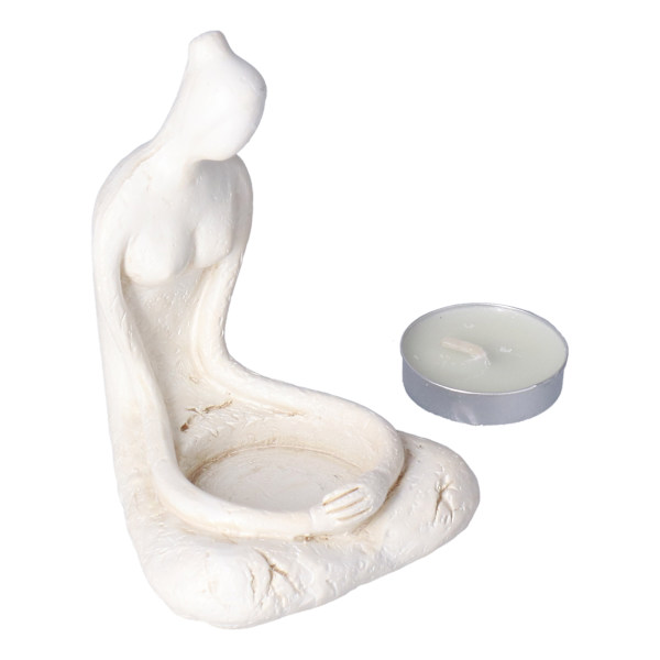 Yoga Figurine Unikt Design Dobbelt Funktion Holdbar Robust Praktisk Engel Figurine til Hjem Tearoom Yoga RoomSCS- RC007-B1