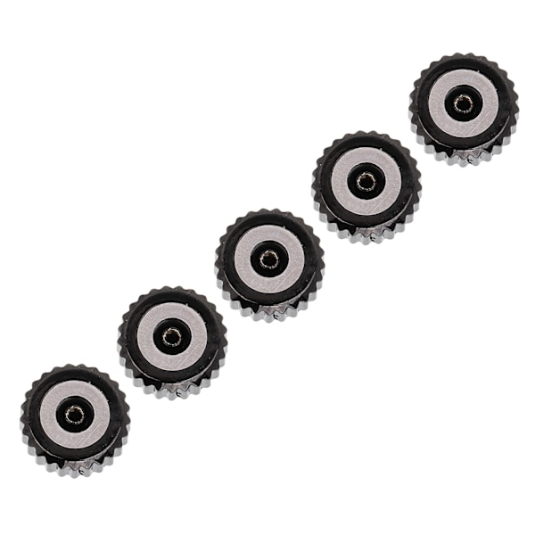 5 st klockkrondelar stabila platta hål hållbara lätta att bära klockkrondelar reservdelar för professionella urmakare 5,5 mm