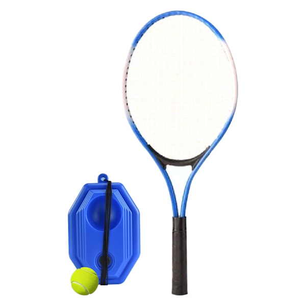 Single Tennis Trainer Tennis Rackets Rebound Base Tennis Balls Portable Self Tennis Practice Training Tool for Beginners Children