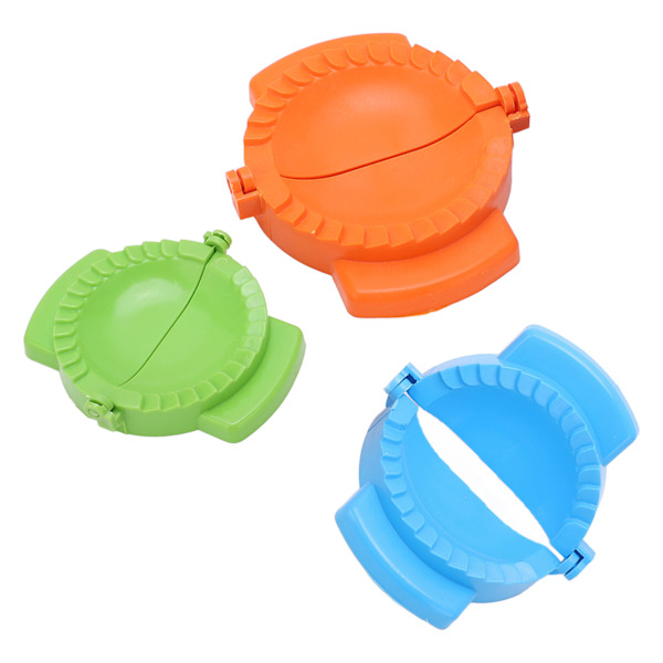 3 stk./sæt Håndlavede Dumplingforme Smukke Kontur Dumpling Wrappers Pressemould til Hjemmekøkken