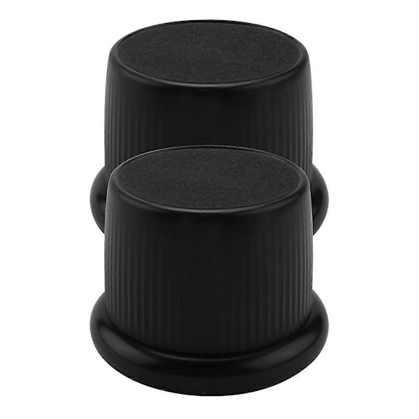 2X Justerbare Sengeforhøjere Møbler Sofa Bord Gulv Lift - Sort