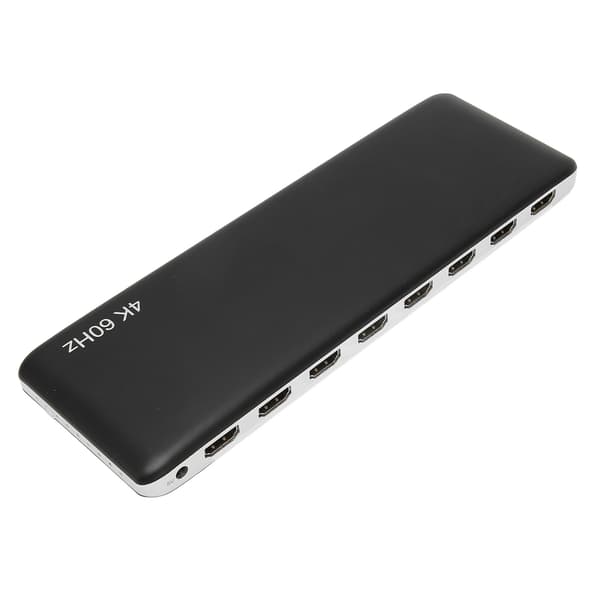 HD Multimedia Interface 2.0 Switch 7 in 1 ut HDCP 2.2 Stöd 4K 60Hz UHD 3D Video Switcher Selector 100‑240V US-kontakt