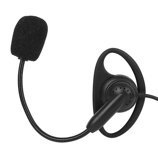 3,5 mm ørekrog Tovejs radio øretelefon Bluetooth kablet intercom headset til V6 V4 motorcykel