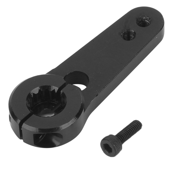 Aluminiumlegering RC Styrservo Halvarmshorn 44mm 15T för HSP 1/5 lastbil (svart)
