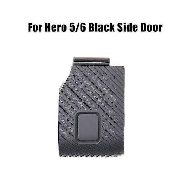 Akun Kannen Luukku Gopro Hero5/6/7 Black Urheilukameran Lisätarvikkeille Zekai 56Musta sivukansi