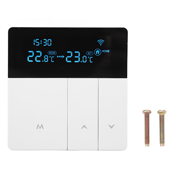 Temperaturregulator LCD Digital Fjernafvand Varmekedel APP Kontrol Termostat til Tuya AC90V‑240V WIFI Type
