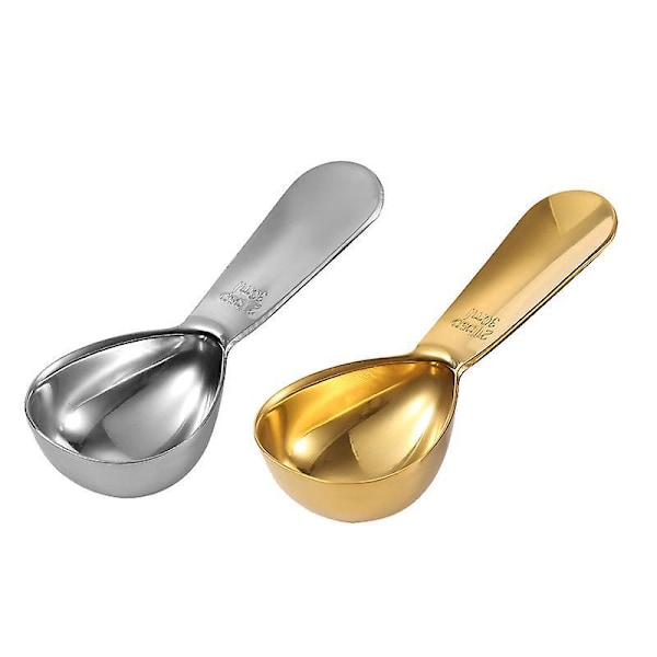 Kaffemått - silver-guld 30ml 2st