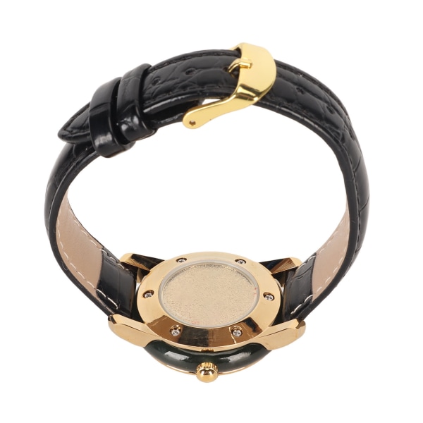 Watch Rhinestone Urtavla Golden Pointer Quartz Movement PU- watch