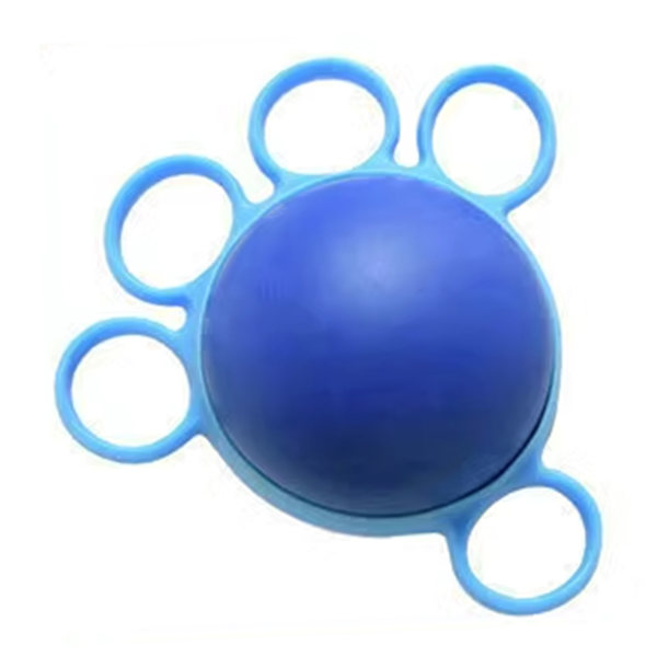 Fingerövningsboll Elastisk PU Silikon Handterapi Greppstyrka Boll för Klättring Basketträning