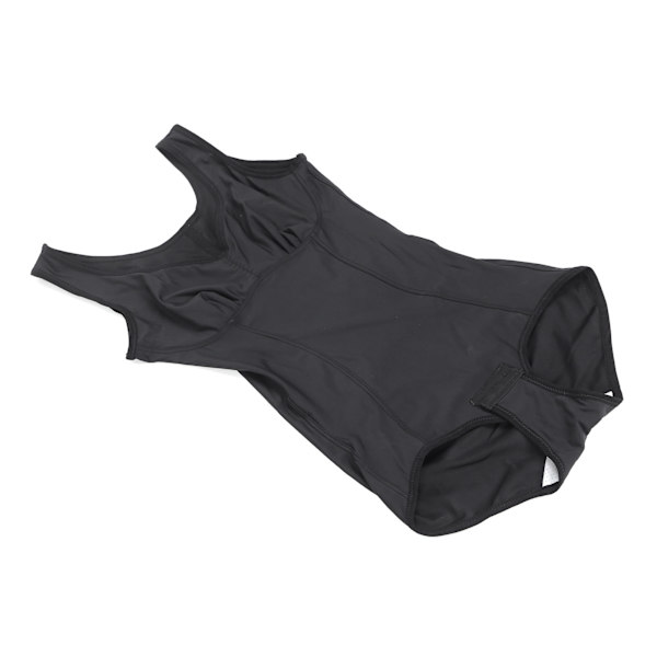 Kvinder taljetræner Mavekontrol-bodysuit slankende kropsform med bh (sort) XXL