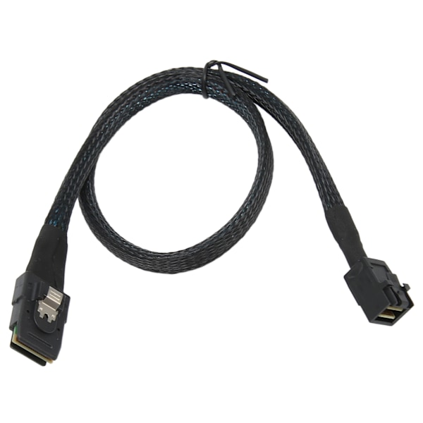 Mini SAS SFF 8643 till 8087 HD 12 Gbps överföringshastighet Låg förlust Flexibel intern Mini SAS-kabel för datorserver 0,5 m/19,7 tum