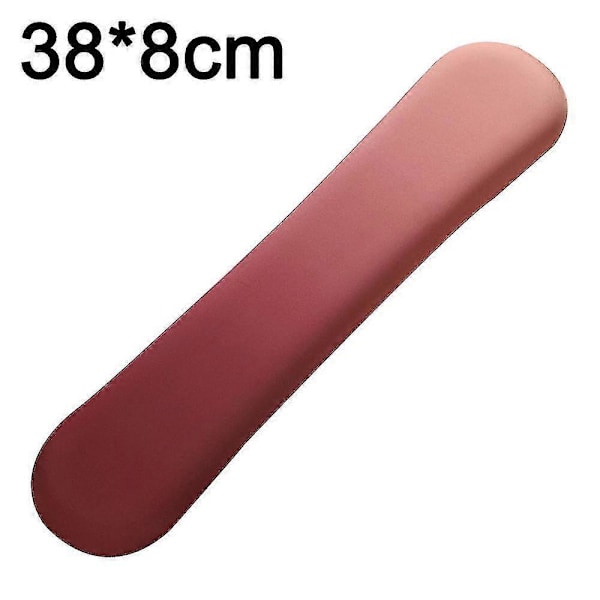 Handledsstöd för tangentbord, bekväm minnesbomullsfyllning, halkfri gradient Zekai Claret
