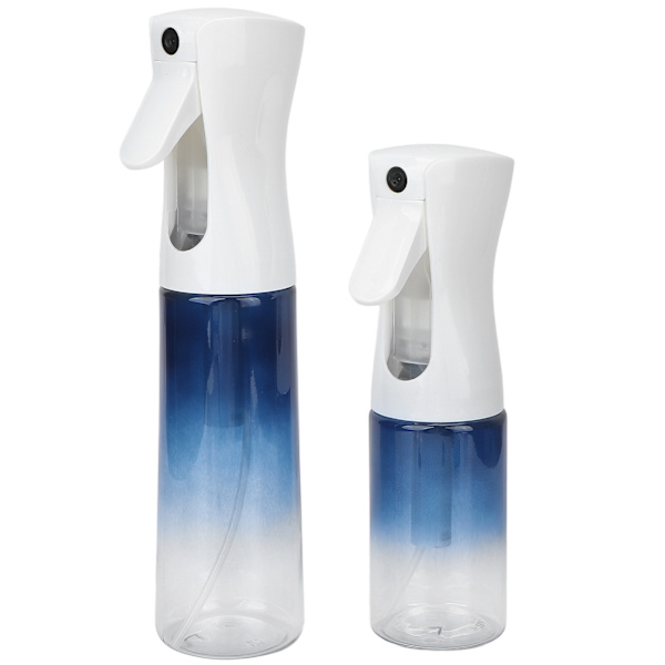 2 st tomma sprayflaskor för resor, påfyllningsbara, kontinuerlig fin dimspruta för hårstyling, växter, hudvård, 300 ml, 200 ml