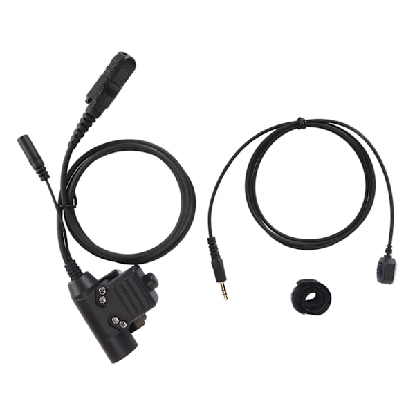 PTT Adapter Bakklemme Bærbar Walkie Talkie Headset Adapter for MOTOROLA Xir P6600 P6620 DP2400 MTP3250