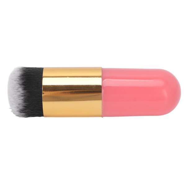 Foundation Makeup Brush Professional Cosmetic Liquid Blending Blush Liquid Powder Brush til daglig makeupPink Gold