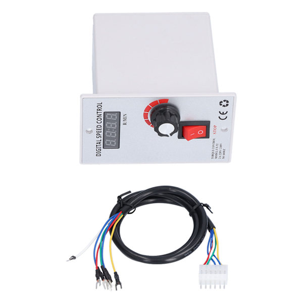 Motorhastighetskontroll UX‑52 Digital 400w 220‑230V Ingen støy Ingen vibrasjon Hastighetskontroller